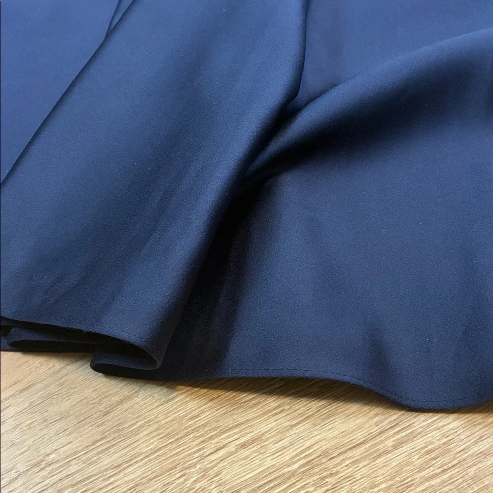 Arianna by Rachel Kaye Elegant Sparkle Navy Blue Sleeveless Dress Size 12 - Picture 6 of 7